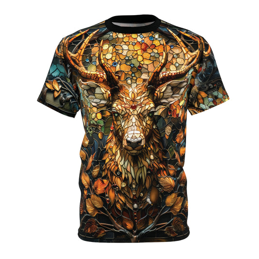 Enchanted Forest Stag T-Shirt (AOP)