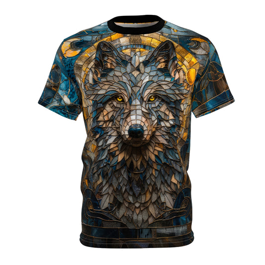 Mystic Wolf Artistry T-Shirt (AOP)