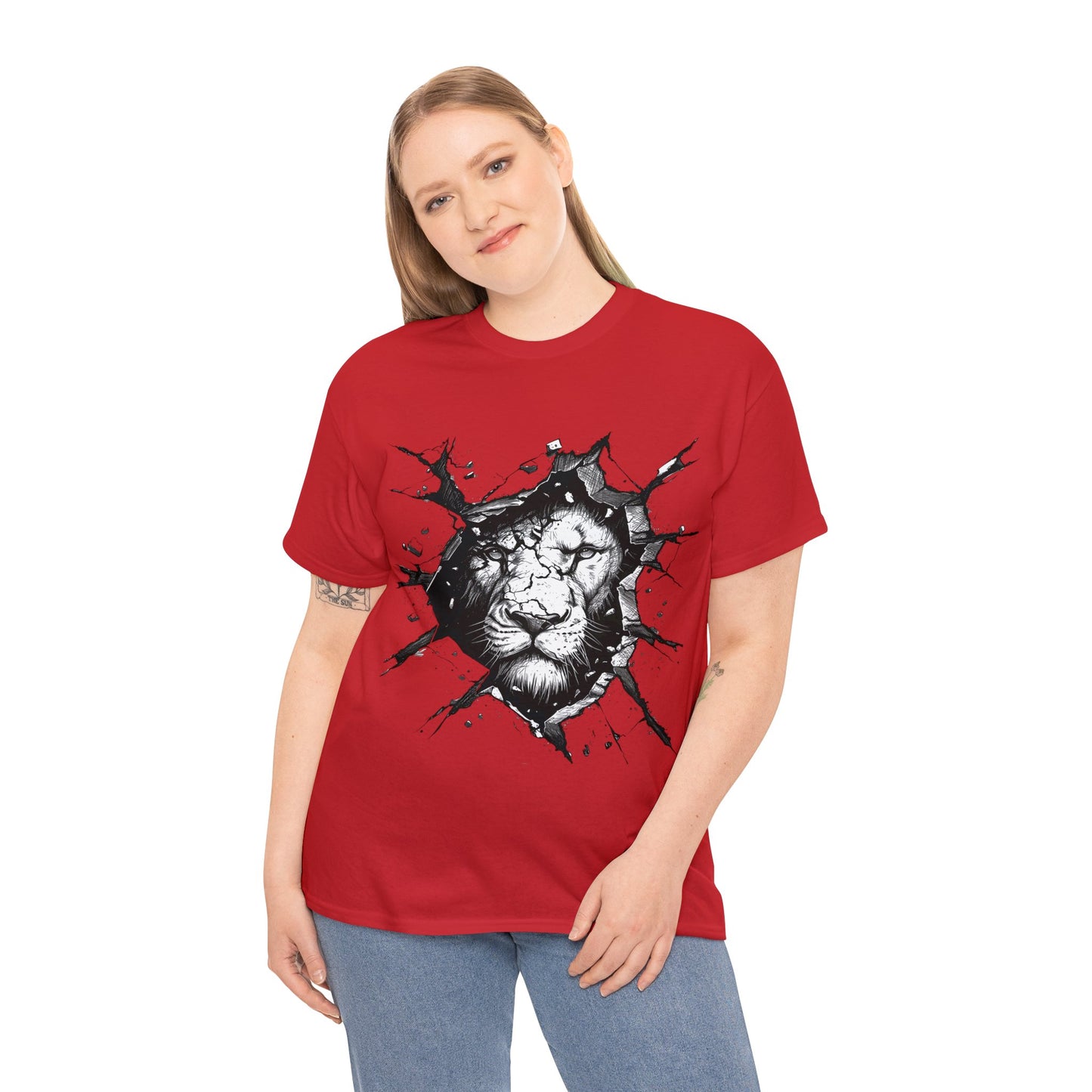 Ink Lion Unisex Heavy Cotton Tee (t-shirt)