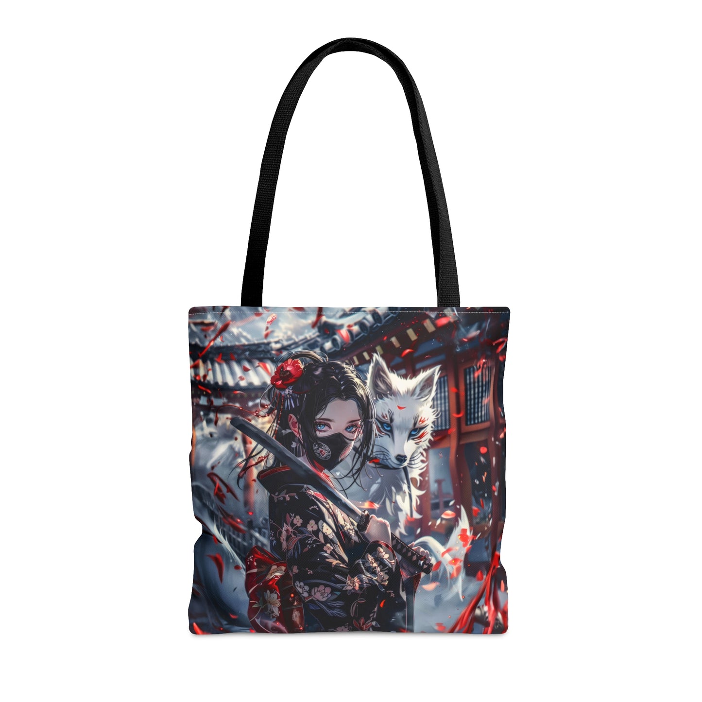 Mystic Warrior: Samurai Spirit Tote Bag