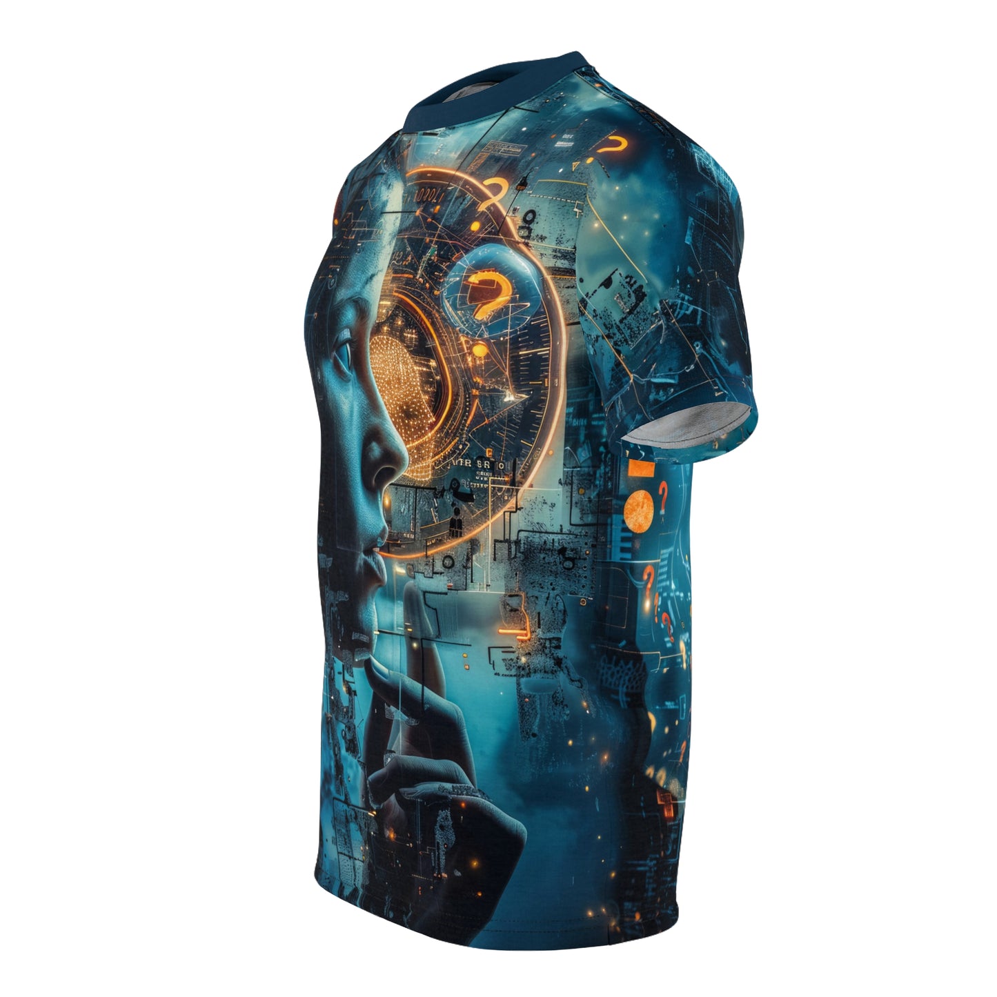 Futuristic Mindscape T-Shirt (AOP)