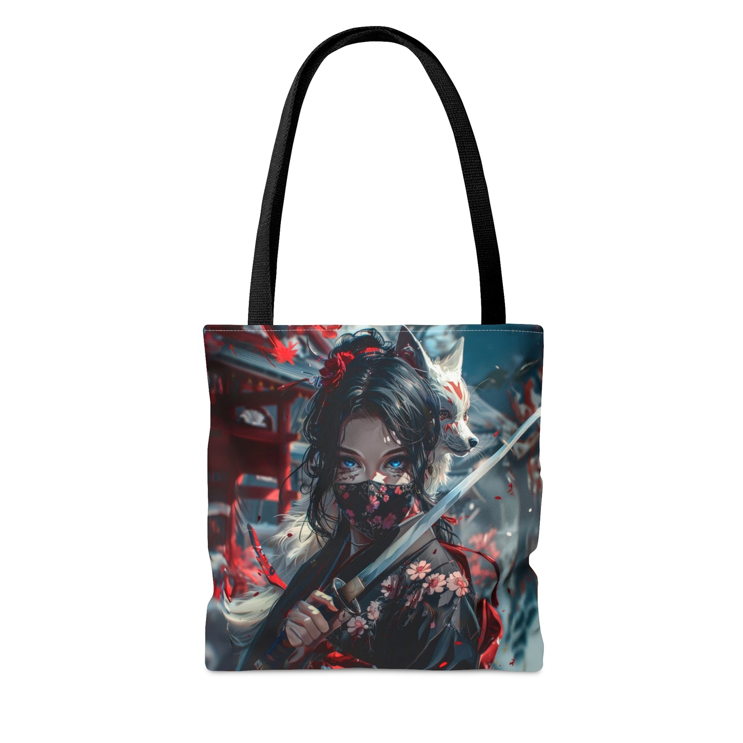 Mystic Warrior: Samurai Spirit Tote Bag