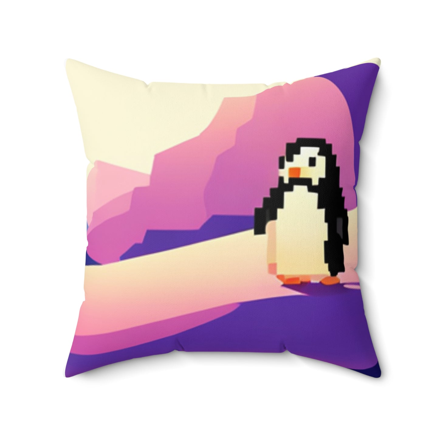 Pixel Penguins Pillow
