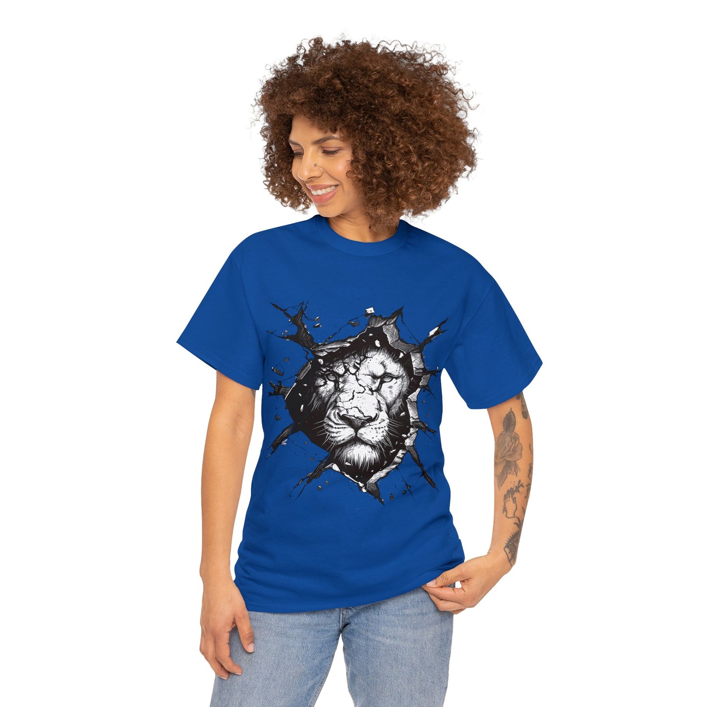 Ink Lion Unisex Heavy Cotton Tee (t-shirt)