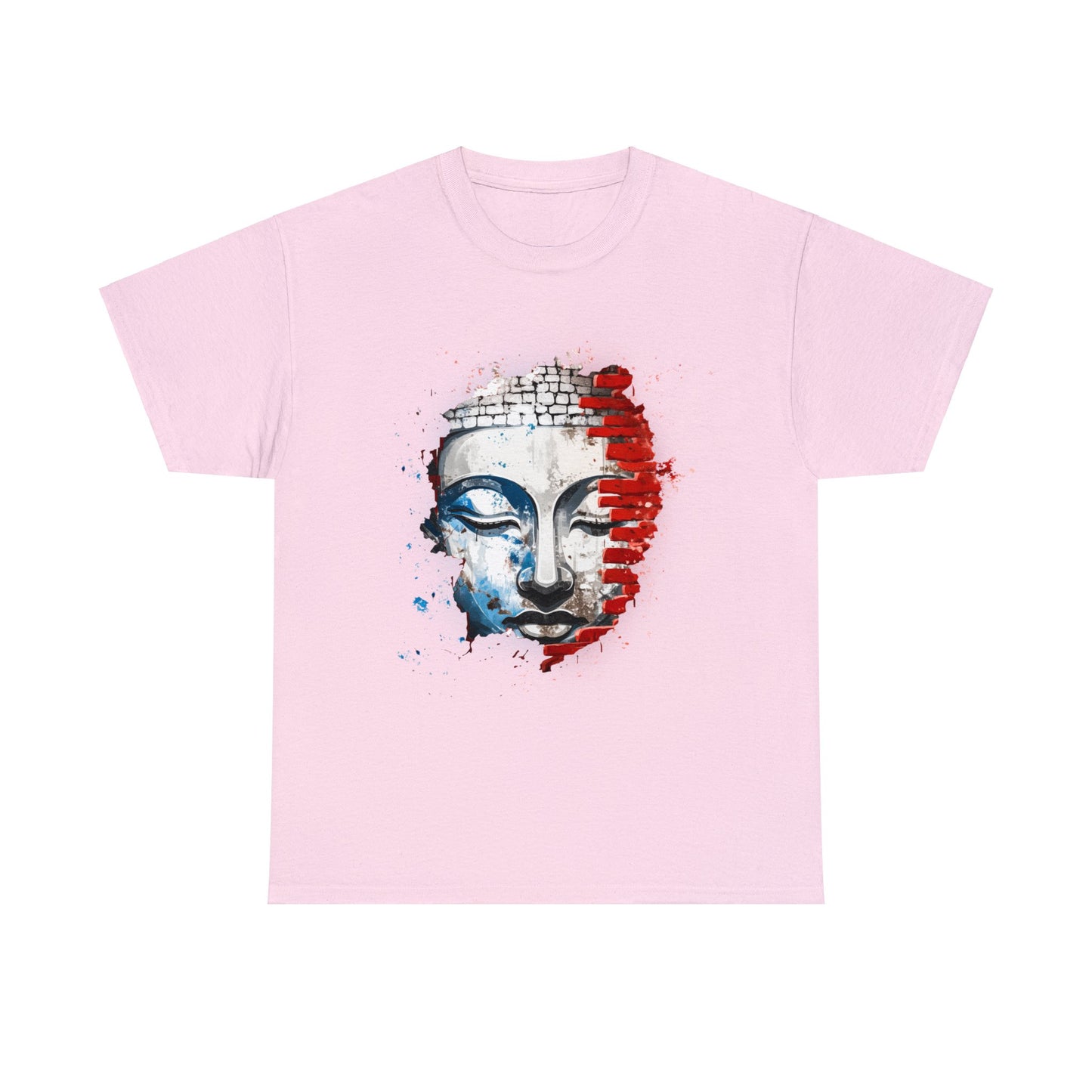 Buddha Head Unisex Heavy Cotton Tee (t-shirt)