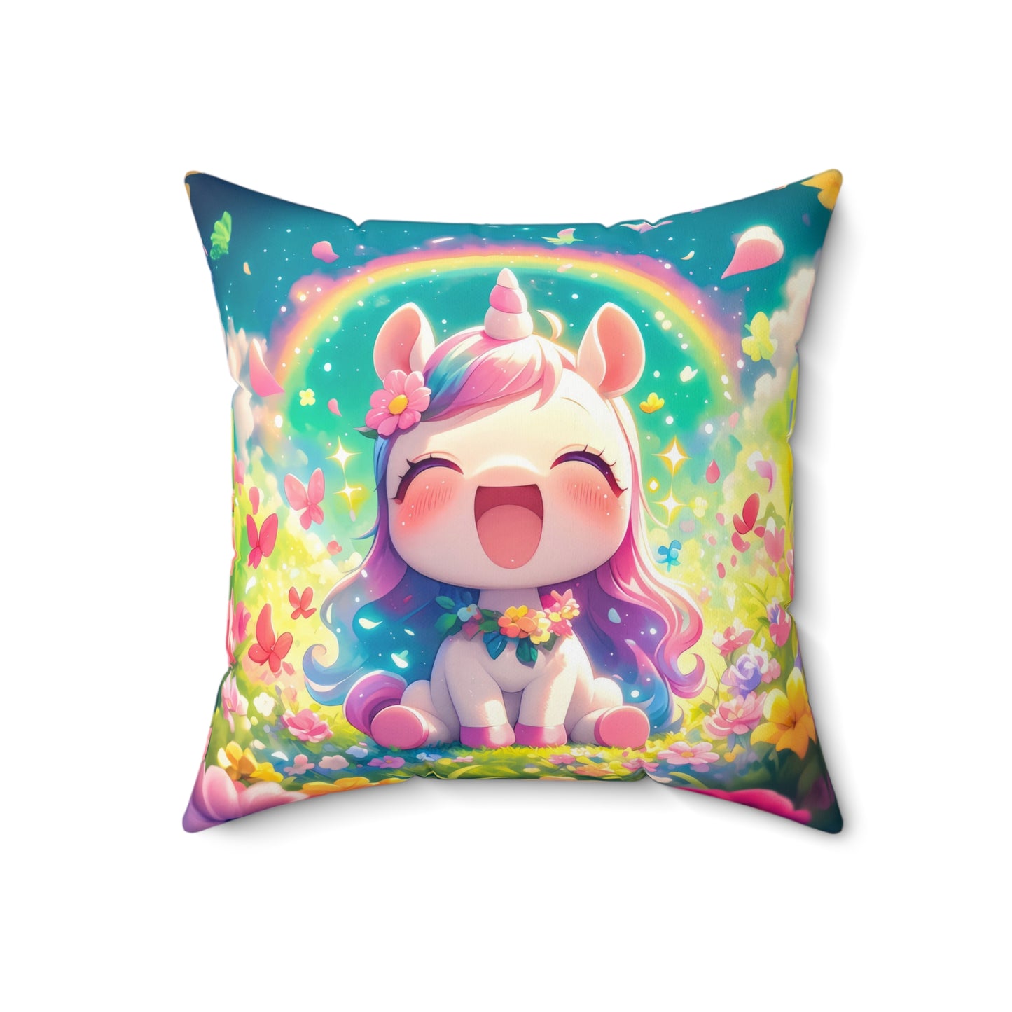 Enchanted Unicorn Dreams Pillow