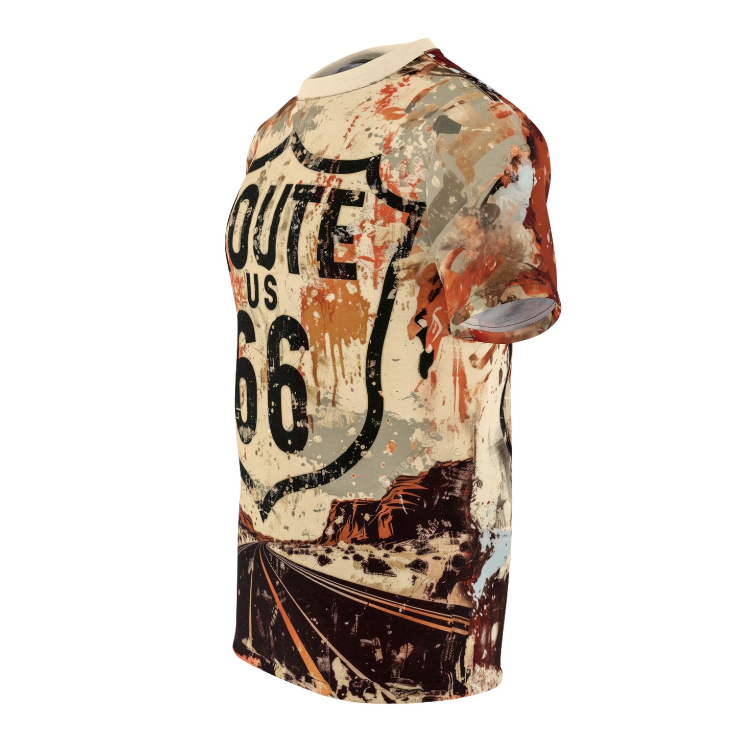 Route 66 T-Shirt (AOP)