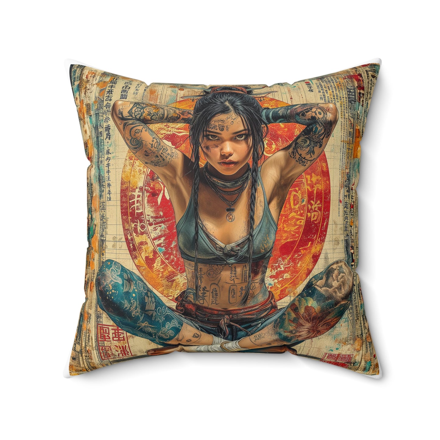 Asia Icongraphy Pillow