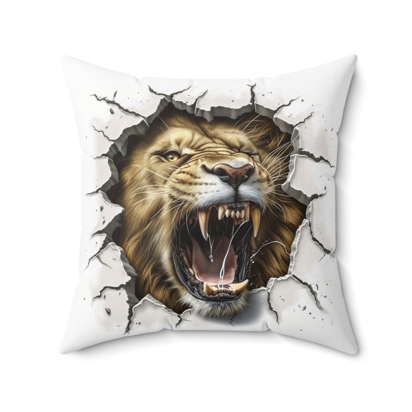 Wild Lion Pillow
