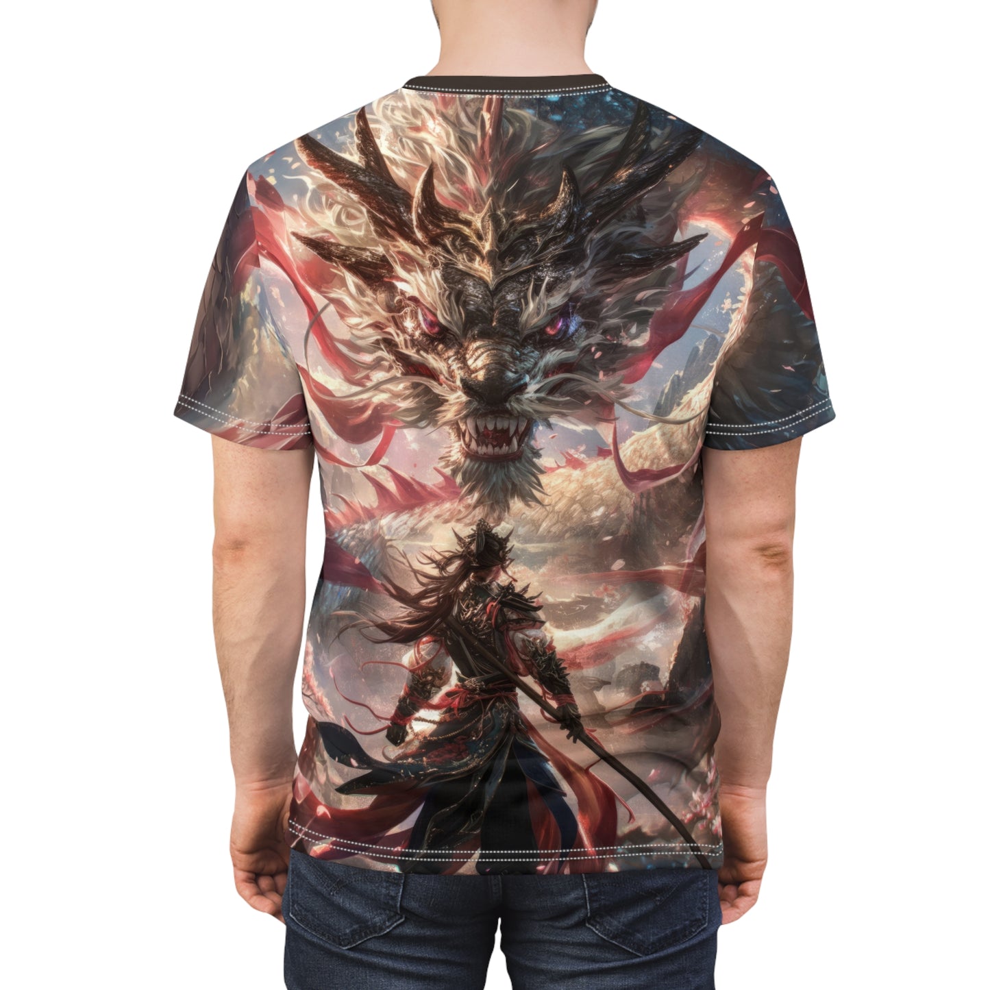 Dragon's Embrace Series T-Shirt (AOP)