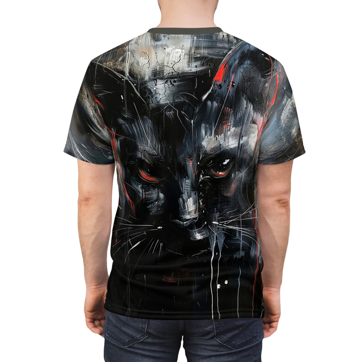 Mystic Feline T-Shirt (AOP)