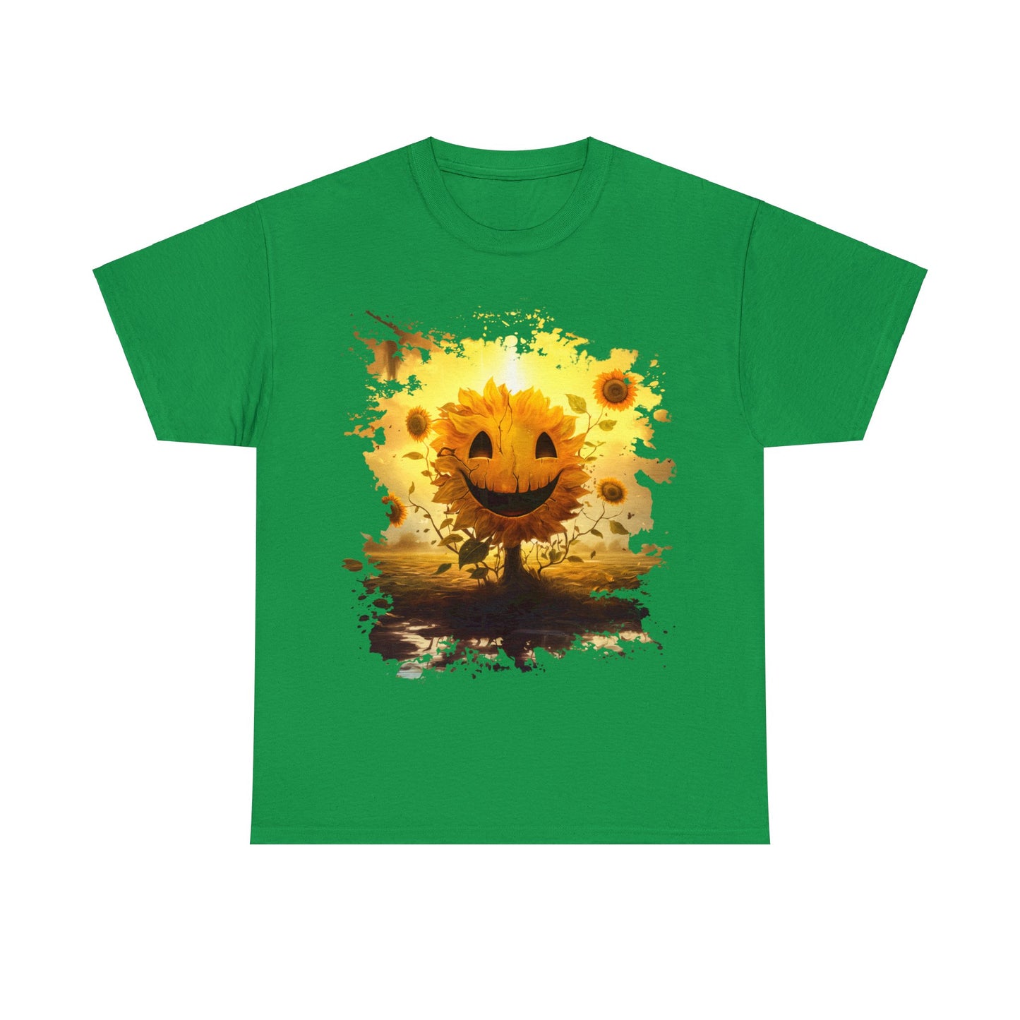 Sunflower Smile Unisex Heavy Cotton Tee (t-shirt)