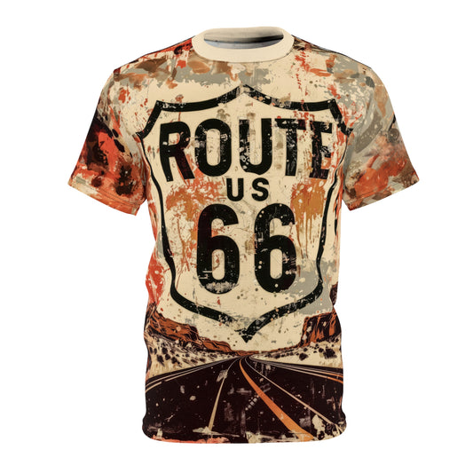 Route 66 T-Shirt (AOP)