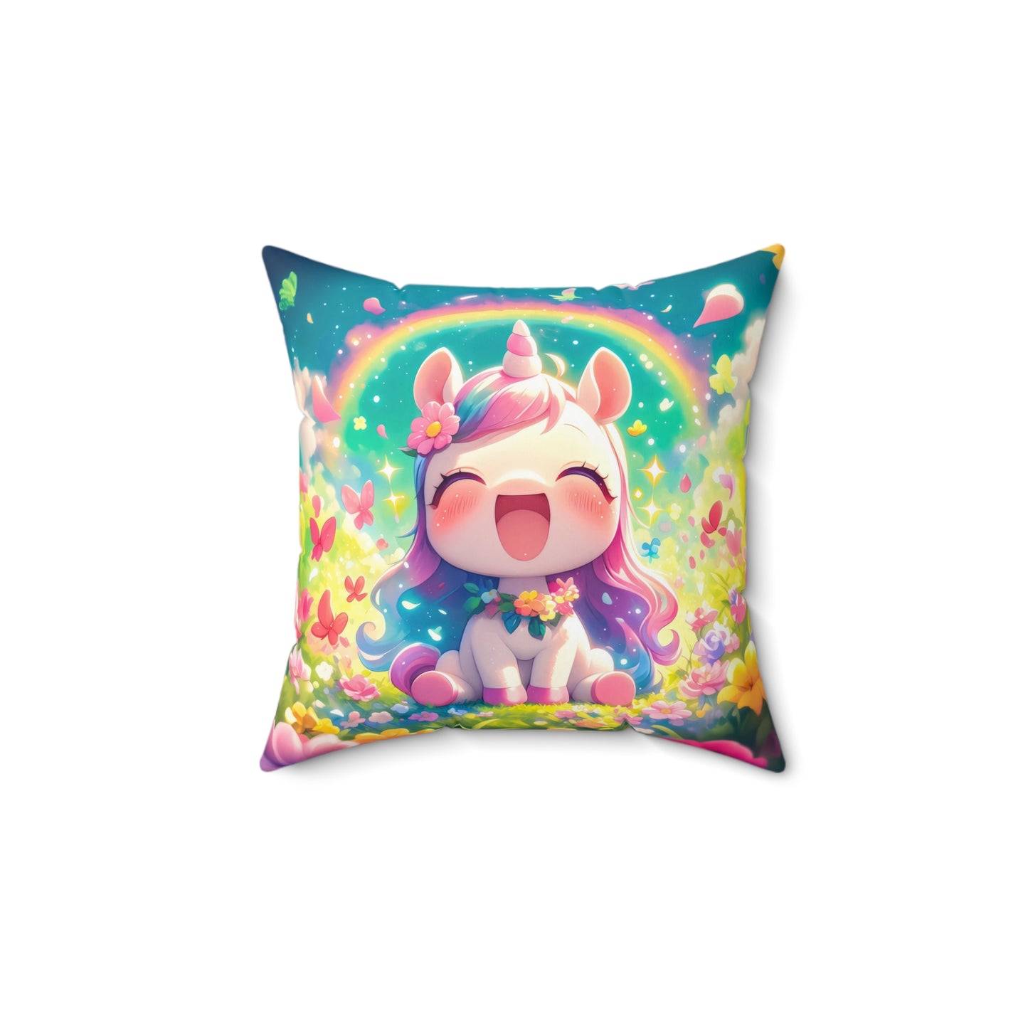 Enchanted Unicorn Dreams Pillow