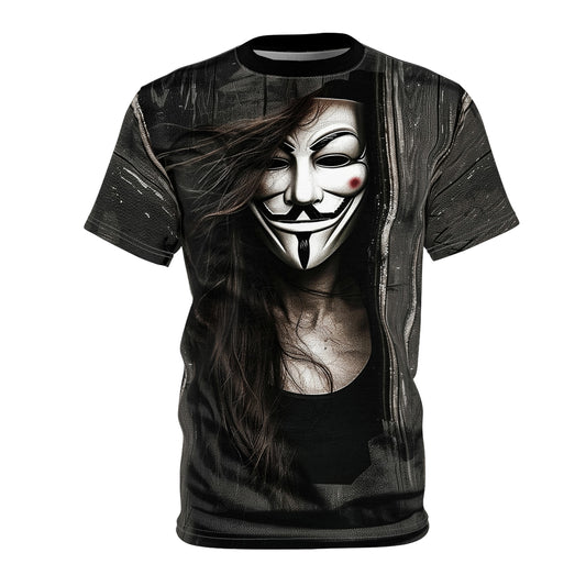 Anonymous Woman T-Shirt (AOP)
