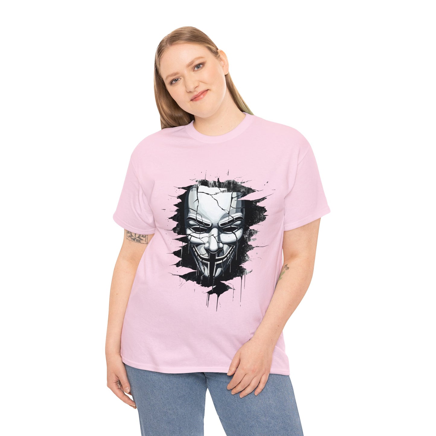 Vendetta Defiance Unisex Heavy Cotton Tee (t-shirt)