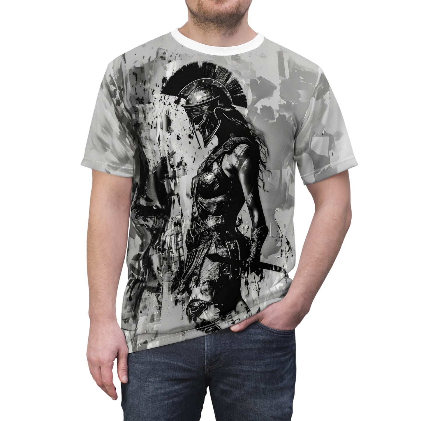 Spartan Warrior Queen T-Shirt (AOP)