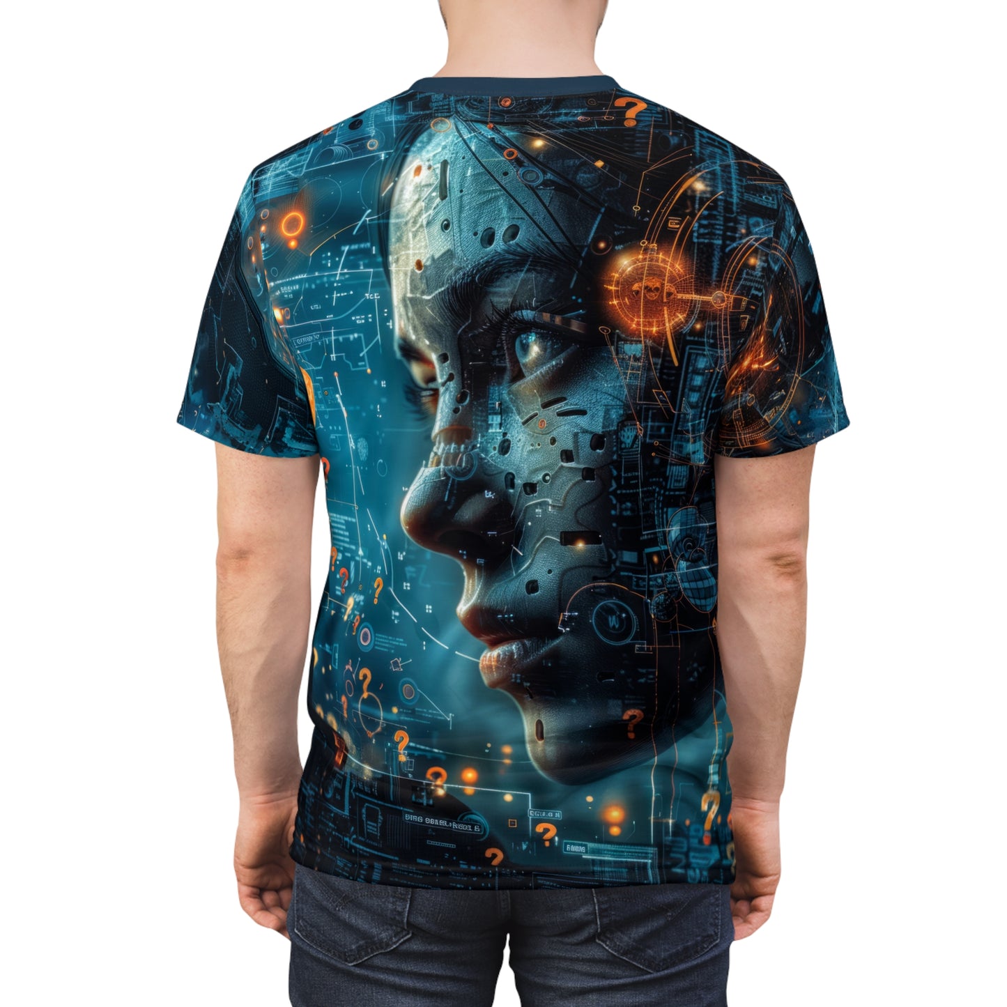 Futuristic Mindscape T-Shirt (AOP)