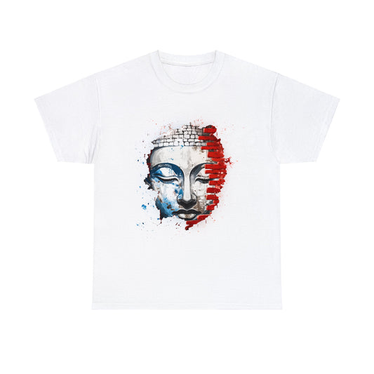 Buddha Head Unisex Heavy Cotton Tee (t-shirt)