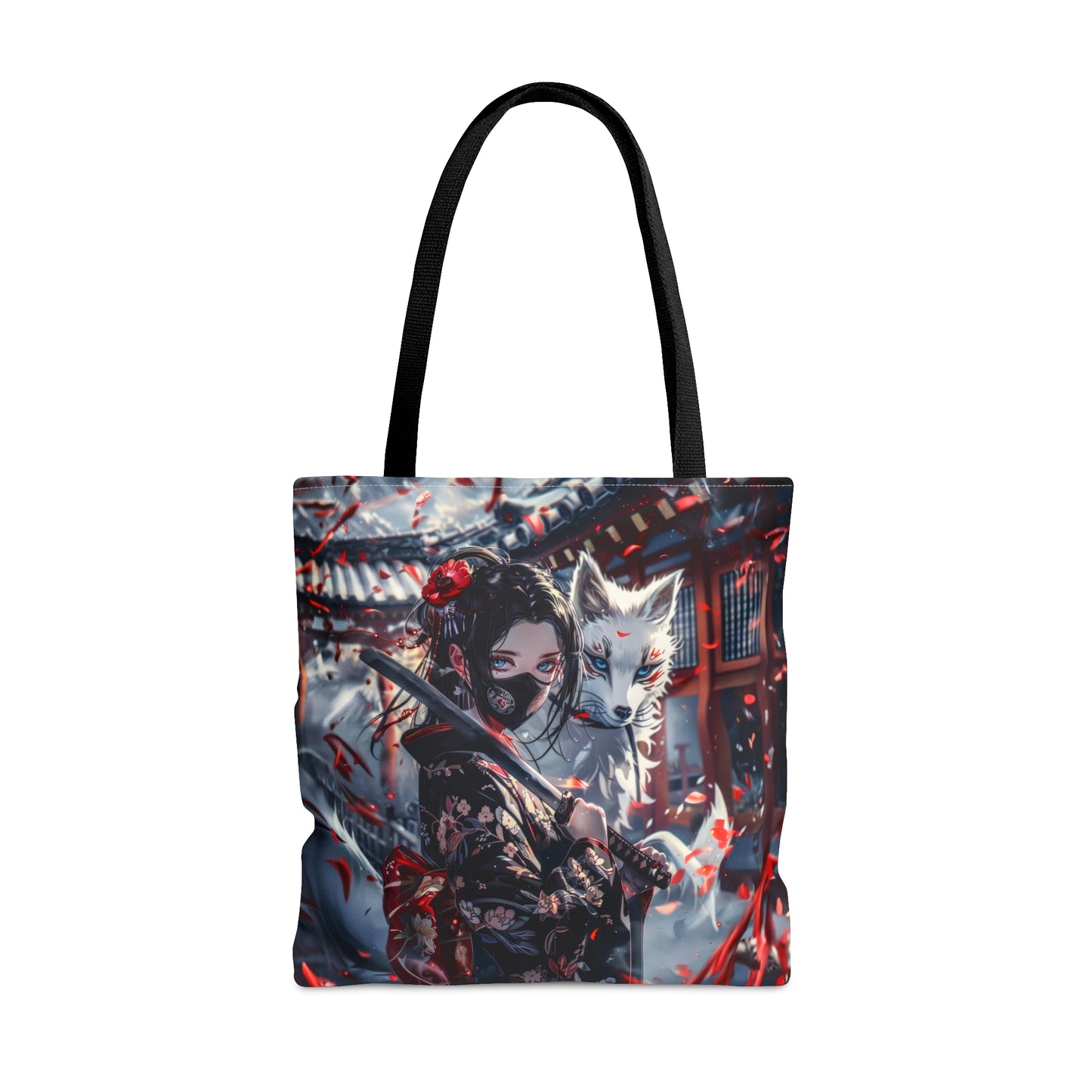 Mystic Warrior: Samurai Spirit Tote Bag